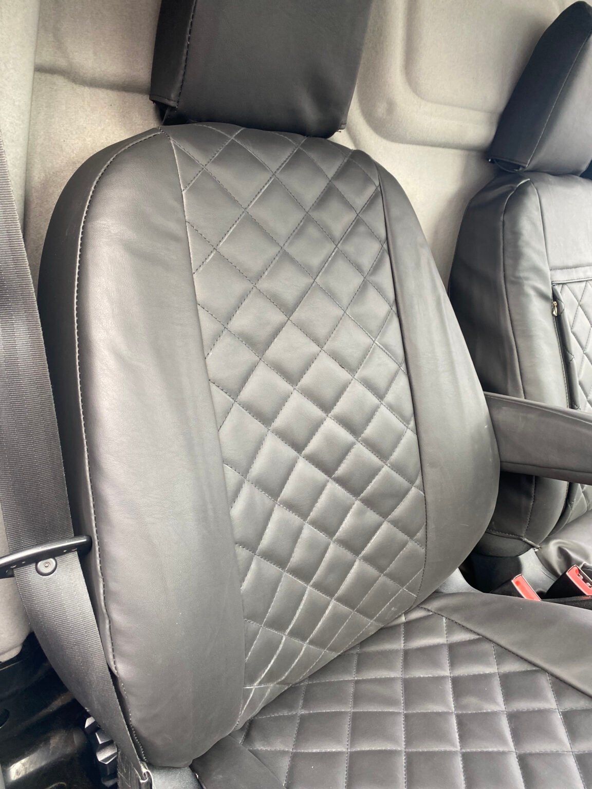 Ford Transit Custom leatherette tailored made to measure seat covers