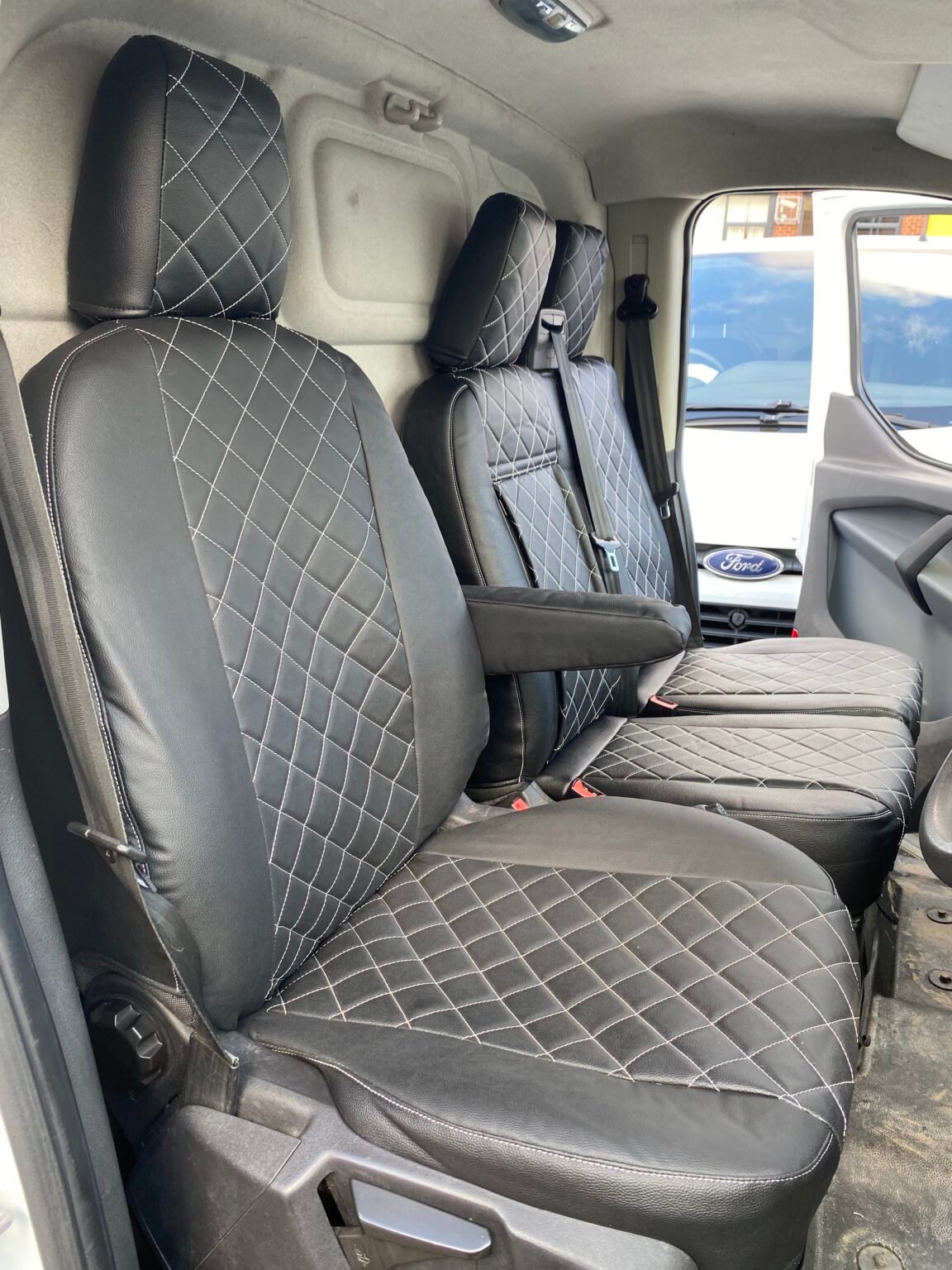 Ford Transit Custom seat covers MilesOfSmilesSeatCovers