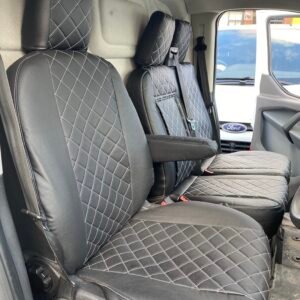 Ford Transit Custom seat covers - with Transit Custom LOGO