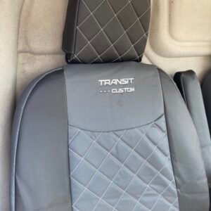 Ford Transit Custom seat covers - with Transit Custom LOGO