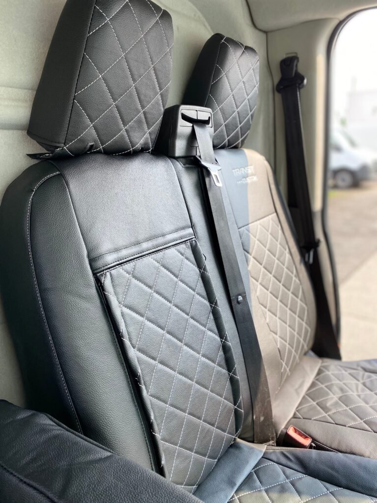 Ford Transit Custom Seat Covers With Transit Custom Logo 2035