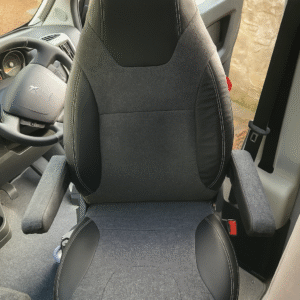 Motorhome Seat Covers Grey/Black