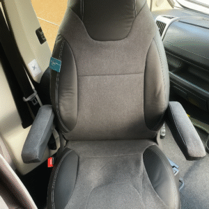 Motorhome Seat Covers Grey/Black