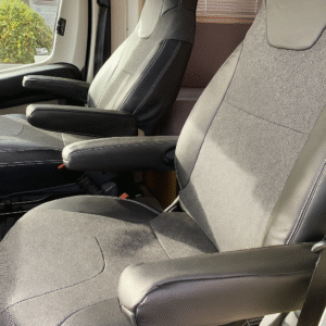 Motorhome Seat Covers Grey/Black