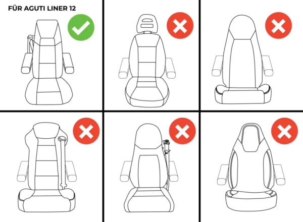 Carthago Motorhome seat covers